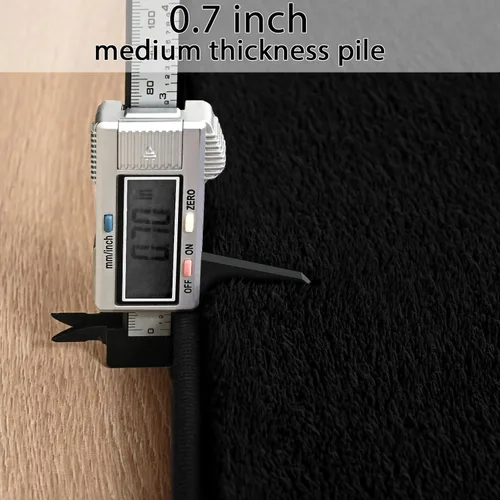 Miniatura 8 de ISEAU Alfombra de pasillo de 2 x 4 pies para pasillo, alfombra de espuma viscoelástica suave con parte inferior de agarre de silicona antideslizante