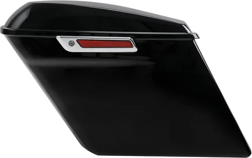 Miniatura 2 de XFMT Alforjas para motocicleta de 5 pulgadas, extendidas con cierres cromados para Harley Touring Road King, Street Glide Road Glide Electra Glide