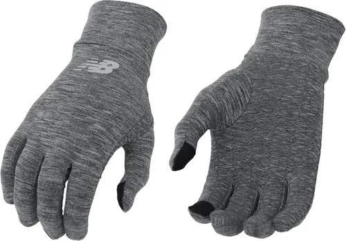 New Balance - Guantes abrigadores para hombre y mujer, anti-deslizables, para correr, táctiles y livianos, para clima frío
