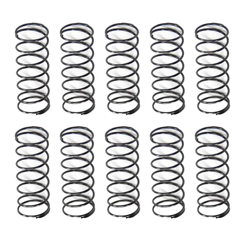 Miniatura 35 de MroMax 20Pcs Compressed Spring, 0.04" Wire Dia, 0.31" OD, 1.57" Free Length, Gray Black Spring Steel Extended Coil Compression Spring