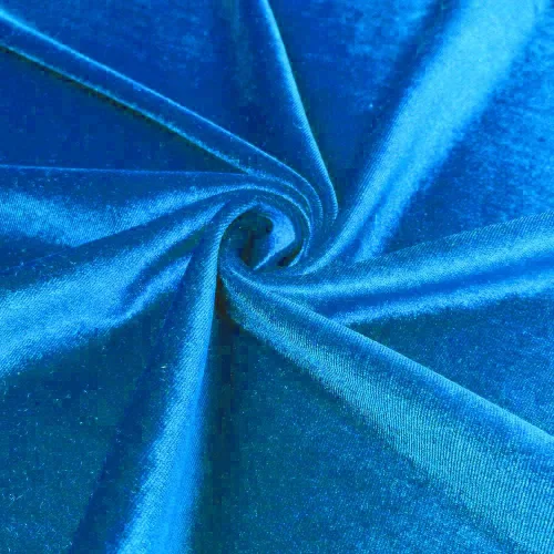 Miniatura 20 de MDS - Paquete de 5 yardas x 60 pulgadas de ancho, tela de terciopelo elástico por yarda para vestidos de boda, costura, tapicería, ropa, disfraces