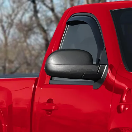 Miniatura 2 de Voron Glass Protectores de lluvia extra duraderos en canal para camiones Chevrolet (Chevy) Silverado/GMC Sierra 2007-2013 cabina regular, Para