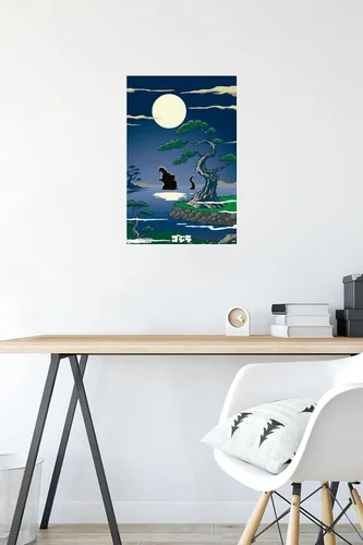 Miniatura 4 de Trends International Godzilla - Póster de pared de lago, 22.4 pulgadas de largo x 14.7 W, versión premium sin marco