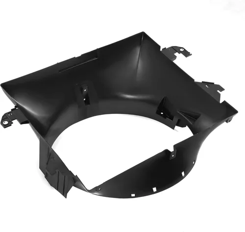 HECASA Cubierta del ventilador de refrigeración del radiador compatible con Dodge Ram 1500 2500 3500 2009-2016 con 5.7L y 6.4L HEMI Reemplazo para