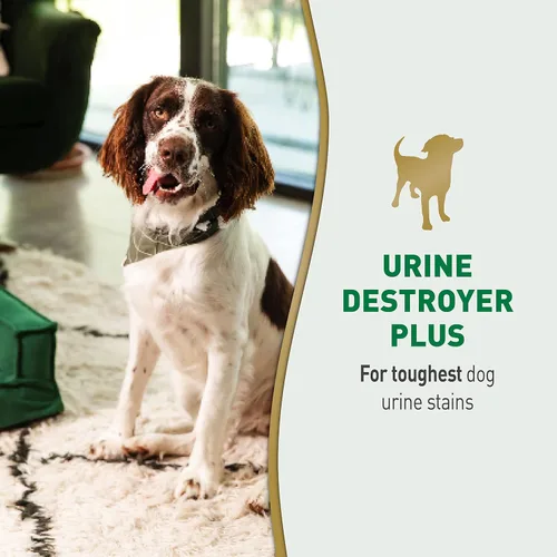 Miniatura 3 de Nature’s Miracle Destructor de Orina Plus para Perros, 32 Onzas, Fórmula Enzimática, Listo para Usar
