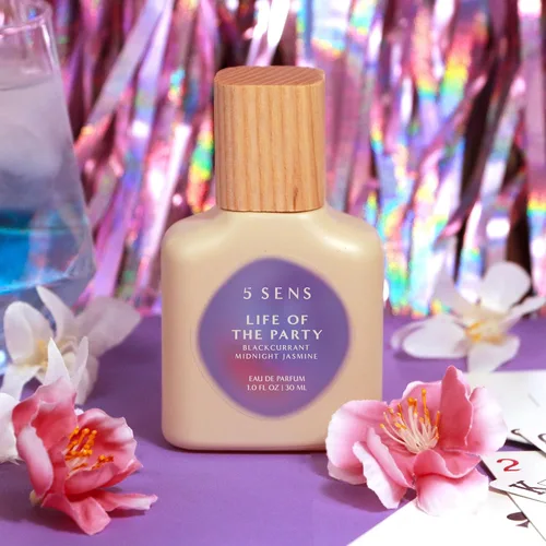 Miniatura 2 de 5 SENS Life of the Party Eau de Parfum (1.0 fl oz) – Fragancia fina limpia y duradera – Floral afrutado con grosella negra, flor de melocotón