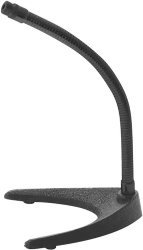 OnStage On-Stage DS6213 - Soporte para micrófono de cuello de cisne, color negro