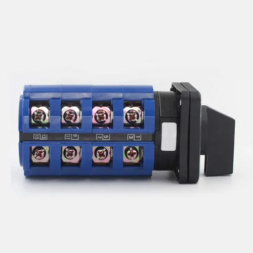 Miniatura 4 de Interruptor selector de cambio universal, interruptor de transferencia de energía, 3 posiciones 16 terminales, LW26-63/4 380V 63A Motor, Generadores