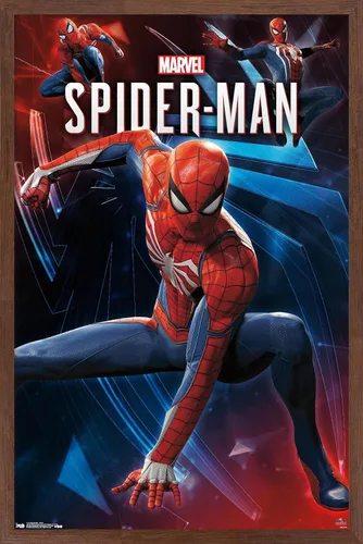 Miniatura 9 de Trends International Marvel Comics - Póster de pared de Spider-Man, poses, 22.375 x 34 pulgadas, versión enmarcada en negro Versión con marco negro