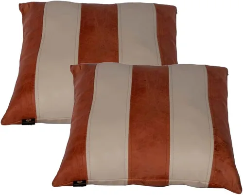 Miniatura 12 de LL LEATHER LOVERS Funda de almohada de piel de cordero - Funda de cojín para sofá, fundas decorativas para sala de estar y dormitorio, 20 x 20 Negro