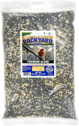 Miniatura 17 de Backyard Seeds Finch & Small Songbird Frenzy 5lbs – Mezcla de semillas de cardo Nyjer prémium para comederos de pinzones, bolsa pequeña de comida