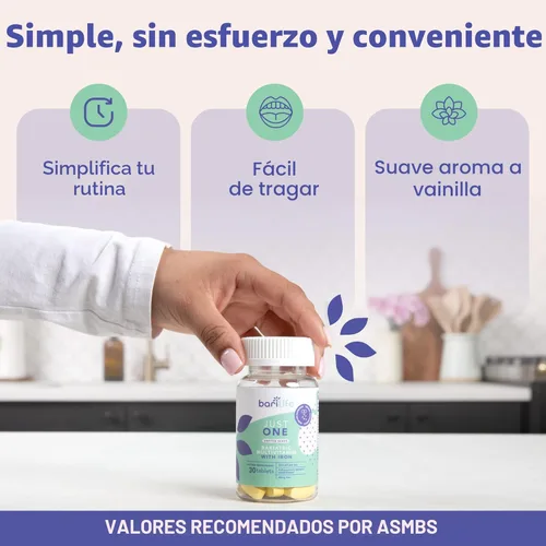 Miniatura 9 de Just One - Multivitamínico bariátrico una vez al día con hierro, 90 unidades para manga gástrica y bypass gástrico