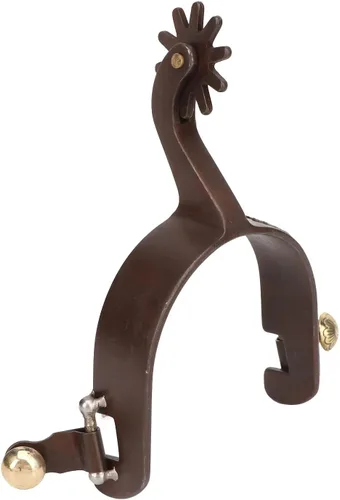 Miniatura 8 de Western Spurs, Vintage Spurs - Acero de bajo carbono para caballo