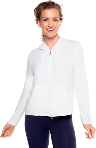 Miniatura 46 de Sudadera con capucha para la costa, de Coolibar, para mujer, UPF 50+, protege del sol