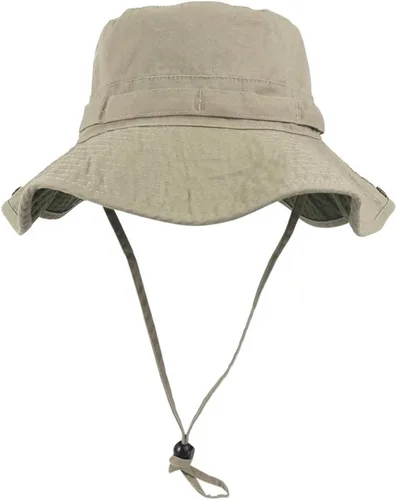 Miniatura 25 de Sombrero de pescador de ala ancha con protección UV, sombrero Boonie, sombreros de pesca, senderismo, safari, sombreros al aire libre para hombres