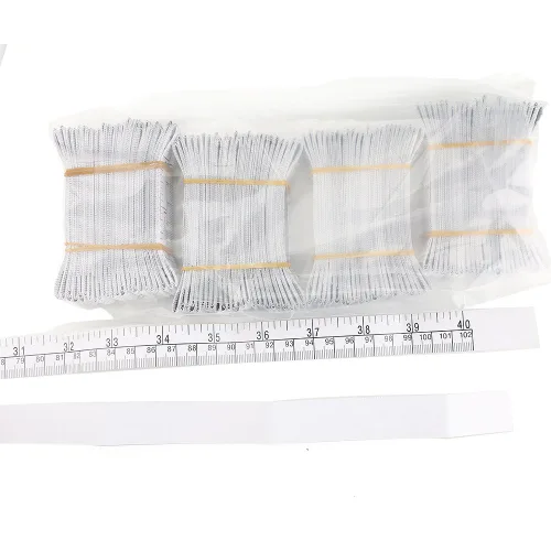 Miniatura 7 de WIN TAPE Cinta métrica de papel de 3.3 ft de 40 pulgadas, reglas de medición de heridas, cabeza de medición de bebés usada Educare, paquete