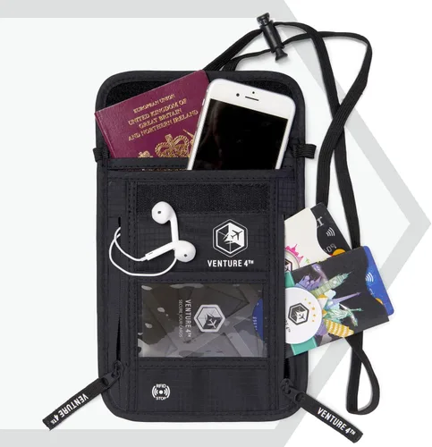 Miniatura 2 de Venture 4th bolsa de cuello de viaje con traba RFID