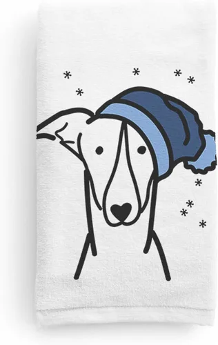 Miniatura 10 de Inkopious Gorro de invierno Airedale Terrier Toalla de mano decorativa - Decoración navideña para el hogar