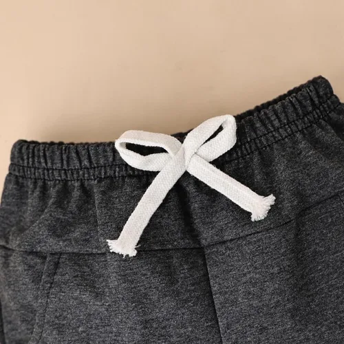 Miniatura 24 de Ropa de otoño e invierno para bebé, trajes de niño pequeño, sudadera de manga larga, sudadera de retazos y pantalones, 2 piezas, 12 meses a 5 años