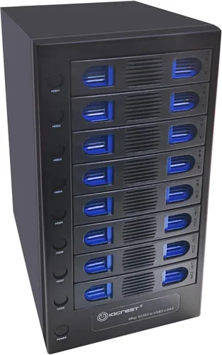 Miniatura 11 de IO CREST Caja USB tipo C de una sola bahía de 10 Gbps para HDD SATA de 2.5" y 3.5