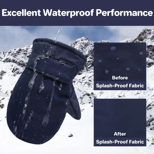Miniatura 44 de QikQik Guantes de invierno impermeables para niños pequeños - Guantes de nieve para bebés