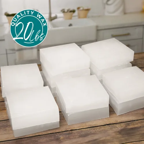 Miniatura 2 de Direct Candle Supply - Cera de vela de parafina para el hogar totalmente refinada de 20 libras, cera de parafina para hacer velas, cera de vela a