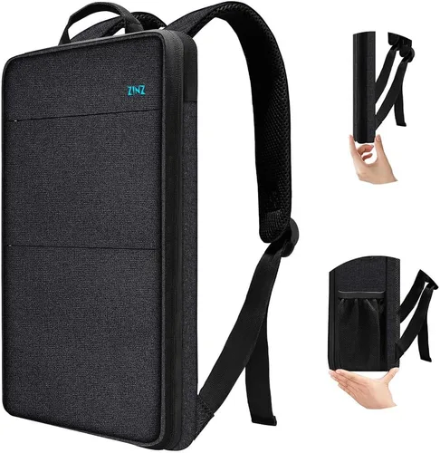 Miniatura 15 de ZINZ Mochila delgada y expandible para laptop con funda de 15, 15.6 y 16 pulgadas, bolsa resistente a derrames para notebooks, estuche