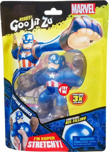 Miniatura 7 de Heroes of Goo Jit Zu Paquete de héroe Marvel con licencia - Iron Man, multicolor (41056)