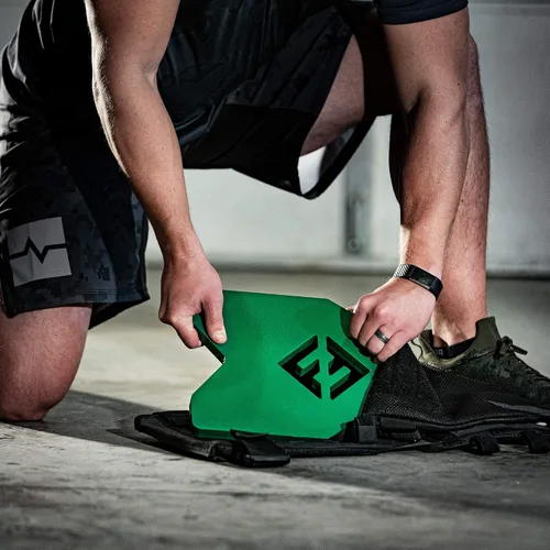 Miniatura 3 de F&F Fitness - Juego de placas de chaleco de peso de 10 libras a 50 libras, compatible con la mayoría de chalecos y portadores