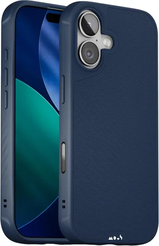 Miniatura 20 de Mous - Funda para iPhone 15 compatible con MagSafe Limitless 5.0, cuero negro, funda protectora para iPhone 15, funda para teléfono a prueba
