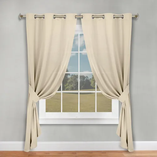 Miniatura 158 de Superior Cortinas Opacas, Oscurecimiento de Habitación, Dormitorio, Cortinas, Cocina, Acentos de Ventana de Sala de Estar, Bloqueo Solar, Térmico
