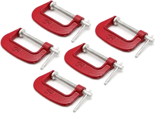 Miniatura 4 de Wideskall® Abrazadera C maleable resistente de 2 x 1 pulgada (paquete de 1)