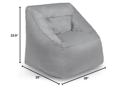 Miniatura 3 de Delta Children Cozee - Silla cubo, tamaño infantil (para niños de hasta 10 años de edad), aleación