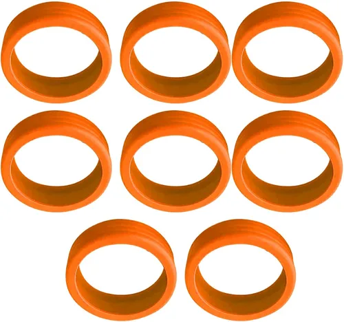 Miniatura 3 de JTLB Paquete de 8 fundas protectoras de silicona para maletas de equipaje, con cancelación de ruido y absorción de golpes, para maleta de carrito