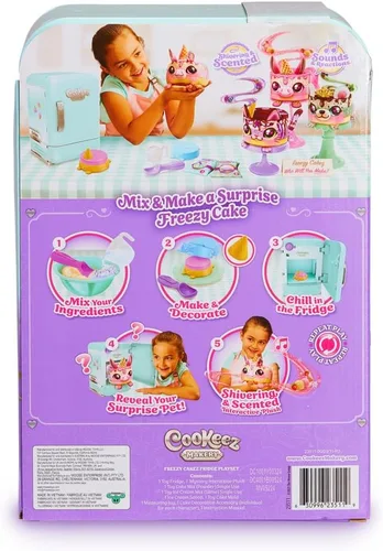 Miniatura 6 de Cookeez Makery Freezy Cakez. Mezcla y decora a tu mejor amigo de peluche. Coloca tu mezcla de pastel en la congelación y sorpréndete cuando salga un
