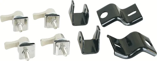 Miniatura 7 de Kit de conversión de bolsa de sillín Harvards Chrome Compatible con bolsas de sillín Harley 2014-2023 en modelos Touring '09-'13 Street Glide Road