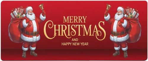 Miniatura 7 de Tapete de baño de Papá Noel para bañera, antideslizante, de secado rápido y absorbente, tierra de diatomeas, fregadero de ducha, cocina, lavable
