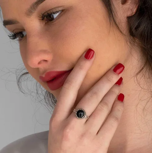 Miniatura 27 de 925 Sterling Silver Gemstone Rings for Women - Anniversary Rings for Women - Sterling Silver Rings for Women - Dainty Sterling Silver Rings