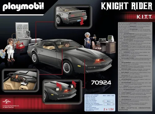 Miniatura 12 de PLAYMOBIL Knight Rider - K.I.T.T