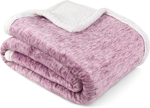 Miniatura 18 de PAVILIA Premium Manta de vellón sherpa a cuadros súper suave, acogedora, afelpada, microfibra ligera, reversible para sofá y cama, para todas