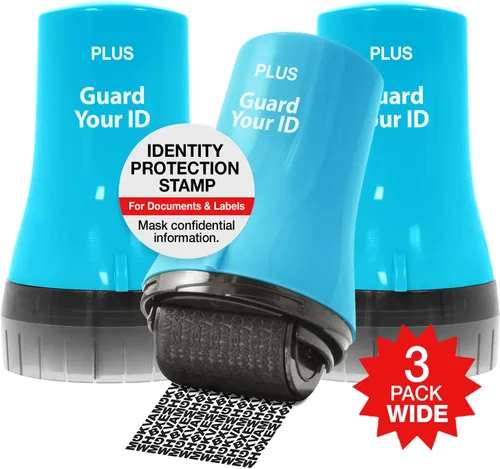 Miniatura 15 de Rodillo de seguridad avanzado ancho de Guard Your ID, sello de protección de identidad fácil de usar