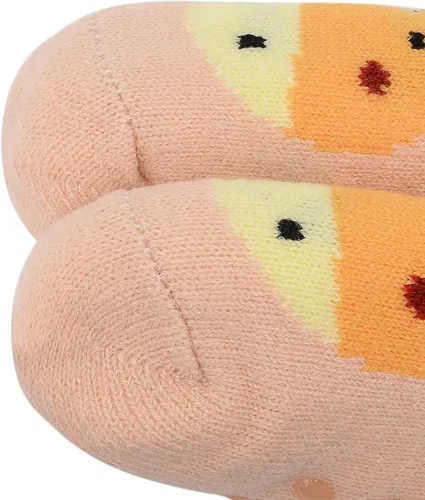 Miniatura 3 de Zando Calcetines peludos de Navidad para niños y niñas, calcetines térmicos gruesos y suaves, calcetines esponjosos, calcetines cálidos para niños
