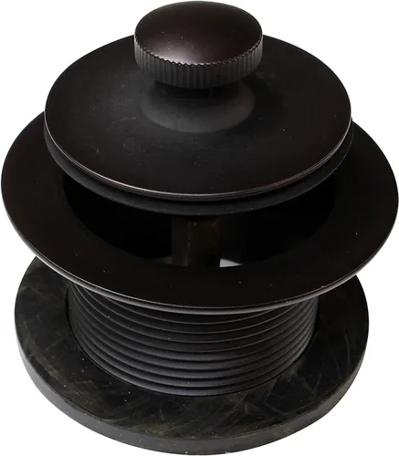 Miniatura 9 de Westbrass Pull & Drain D3262-12 - Desechos de baño de 14 pulgadas, tubo de calibre 17, bronce aceitado Oil Rubbed Bronze