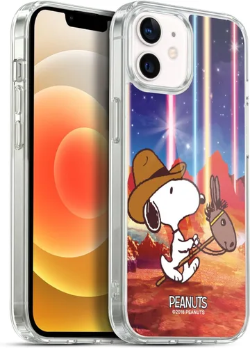 Miniatura 13 de Head Case Designs Funda de gel con licencia oficial de Peanuts Nebula Cactus Needles Snoopy Space Cowboy [protección de grado militar] compatible