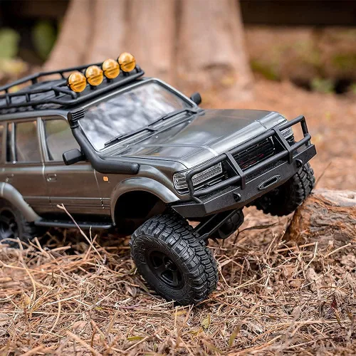 Miniatura 8 de Fms FCX18S 1/18 Land Cruiser LC80 S RC Rock Crawler Scale Katana Toyota RC Car 2.4Ghz 4WD Off-Road Impermeable RC Truck Vehículo RTR All Terrains