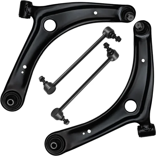 Miniatura 129 de Detroit Axle - Brazos de control superiores traseros para Chrysler 300 Dodge Challenger Charger Magnum, reemplazo del conjunto de brazos de control