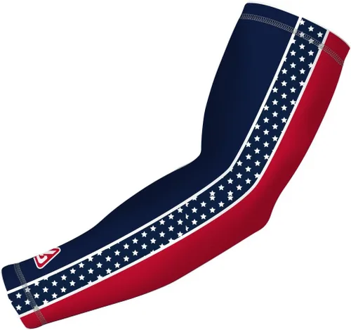 Miniatura 43 de B-Driven Sports Sleeve Pro-Fit - Manga Patriótica - Estados Unidos, Cuba, México, Israel, Canadá, Venezuela, Rep. Dominicana - Individual Bandera