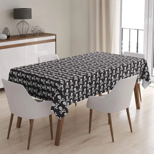 Miniatura 2 de Q-Beans Mantel decorativo rectangular [Tamaño: 52 x 70 pulgadas], mantel lavable y reutilizable para interiores y exteriores