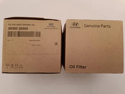 Miniatura 2 de Hyundai 26300-35503 repuesto de filtro de aceite, OEM