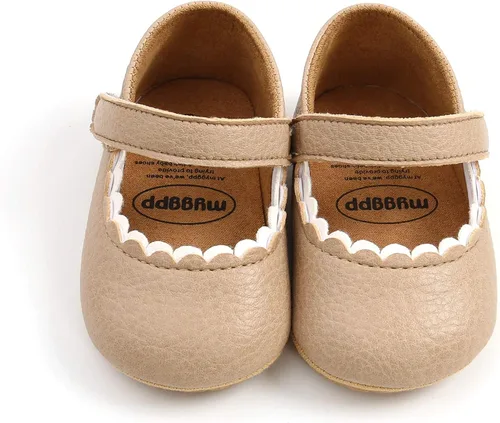Miniatura 5 de SOFMUO Mary Jane - Zapatos planos con lazo, zapatos de ballet para niñas pequeñas, primeros caminantes, para boda, Navidad, zapatos de vestir
